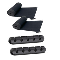 Silicone 5-Hole Cable Organizer for Desk, TV, and Computer Wires