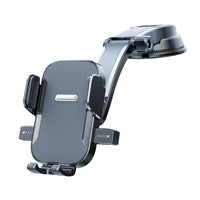Foldable Rotating Car Phone Holder for Dashboard & Air Vent - Heat Resistant Adhesive Suction Cup Mount