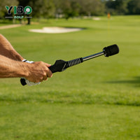 Golf Swing Trainer Stick Telescopic Practice Aid for Beginners