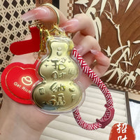 Heaven Official's Blessing Gourd Gold Keychain Phone Charm Gift