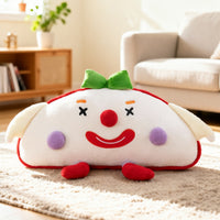 Cute Clown Plush Pillow Toy for Sofa Bed Cushion Kids Playmate Girlfriend Valentine's Day Gift