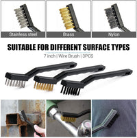 17-Piece Car Drill Brush Cleaning Kit for Tires and Interior Detailing