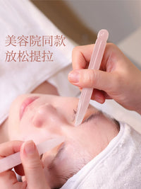 Brainbow Jade Acupressure Facial Massage Tool for Lifting, Firming, and Eye De-puffing