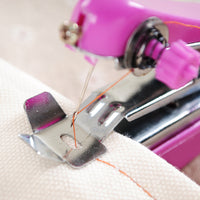 Mini Handheld Sewing Machine Portable Manual Stitch Tool for Quick Repairs