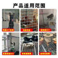 Galvanized Welded Wire Mesh Panel for Fencing, Pet Enclosures, and Construction Barriers