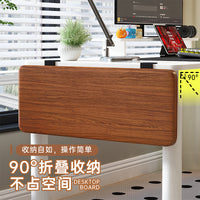Desk Extender Board No-Drill Foldable Keyboard Tray