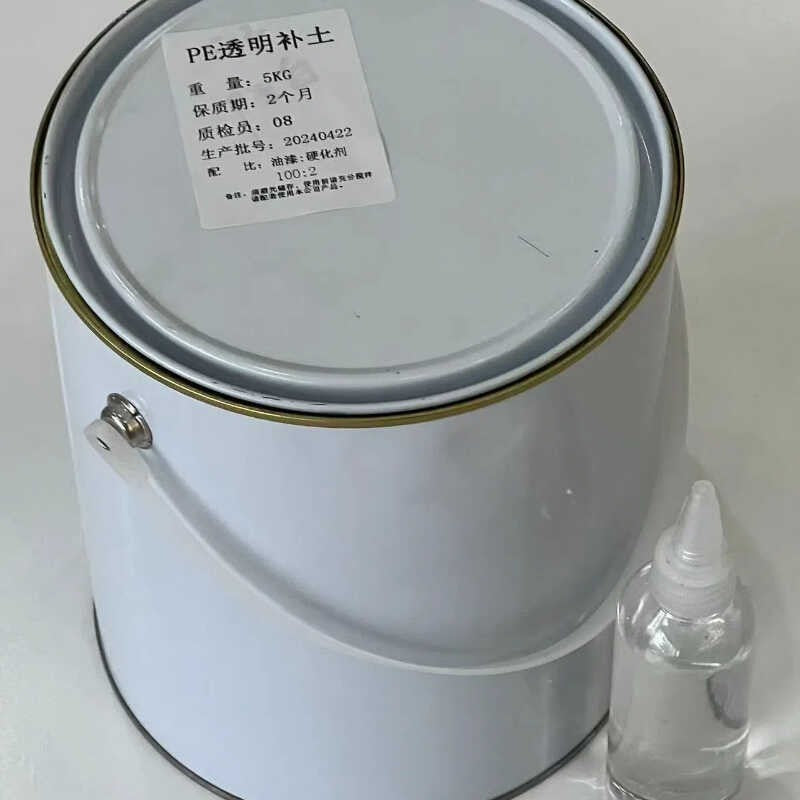 Wood Putty Filler for Furniture and Flooring Repair, PE Poly Putty