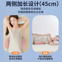 Lumbar Support Pillow for Bed, Back Pain Relief Cushion for Sleeping, Waist Support for Sciatica and Herniated Disc