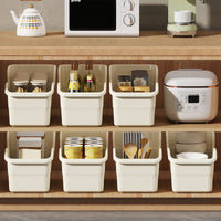 Kitchen Cabinet Pull-Out Storage Organizer with Wheels for Pots, Lids, and Spices