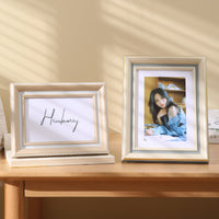 Nordic Style Photo Frame for Tabletop or Wall Mounting, Various Sizes