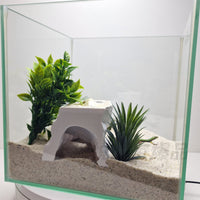 Reptile Hideaway Cave Decoration for Terrariums, Aquariums, and Pet Habitats
