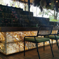 Translucent Natural Ultra-Thin Stone Veneer for Backlit Walls