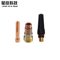 9-Piece TIG Welding Torch Gas Lens Glass Cup Kit 1.6mm