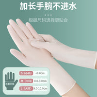 Reusable Food Grade Nitrile Gloves - Thickened Waterproof Dispenser Pack