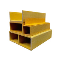 Fiberglass Reinforced Plastic Square/Rectangular Tube Profiles for Industrial Structures