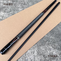 Carbon Fiber Pool Cue Stick 9.5MM Snooker Billiard Cue 1/2 Split Black 8 Box Set Full Wheat Taibao