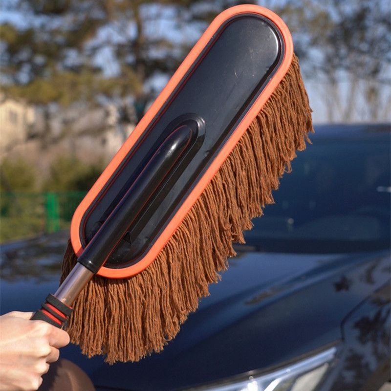 Car Dusting Mop and Brush Kit for Cleaning and Snow Removal