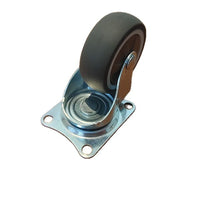 Light Duty TPR Caster Wheels with Screw Stem or Fixed Plate, Swivel or Directional