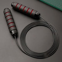 Adjustable Steel Wire Jump Rope for Adult Fitness Training