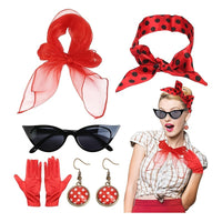Ladybug Polka Dot Cosplay Accessory Set for Parties and Festivals