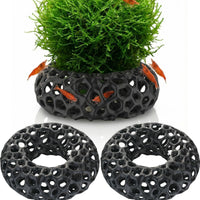 3D Printed Aquatic Breeding Shelter and Decor for Fish and Shrimp Tanks, Biodegradable PLA/PETG