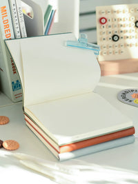 Premium Lychee Grain Soft Leather Notebook for Journaling, Sketching, and Studying