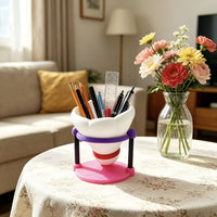 Badminton Racket Pen Holder Desk Organizer
