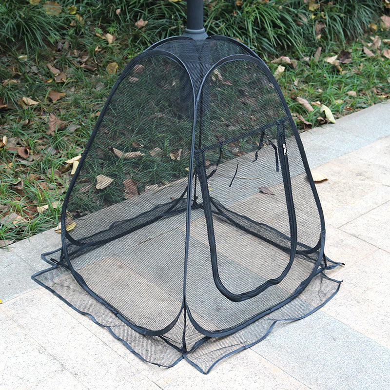 Portable Outdoor Breathable Mesh Automatic Pop-Up Tent for Camping and Insect Protection