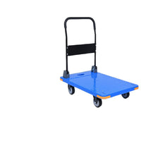 Folding Platform Hand Truck with Silent Wheels for Warehouse and Home Moving