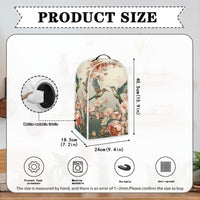 French Vintage Hummingbird Floral Mixer Dust Cover Waterproof Oil-Proof Scratch-Resistant Kitchen Appliance Protector