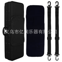 Violin Case with Hygrometer, Oxford Cloth, Large Capacity, Double Shoulder Straps