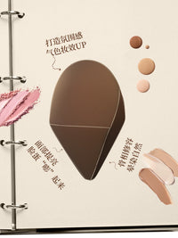 Makeup Sponge Set for Wet or Dry Use, Soft Foundation and Concealer Applicator