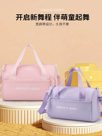 Girls' Ballet Dance Bag Shoulder Crossbody Handbag for Practice and School