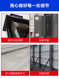 Prefabricated Steel Structure Hoarding for Municipal Engineering Temporary Enclosure and Road Construction Isolation