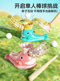 Kids' Whale Baseball Training Set - Indoor/Outdoor Sensory Play & Exercise Toy