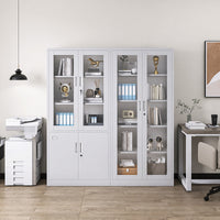 Steel Office Filing Cabinet with Lock for Document Storage