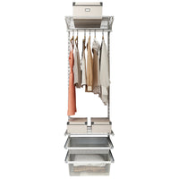 Metals Walk-in Wardrobe Combination Simple Integrated Metal Closet Storage Rack 0.6m Wardrobe