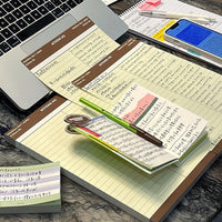 B5 Lined Notebook Portable Memo Pad Journal for Students and Office