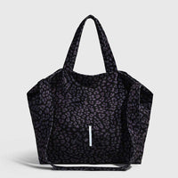 Leopard Print Large Capacity Tote Bag for Women, Commuter Shoulder Handbag