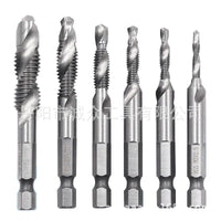 Hex Shank Drill Tap Bit Set for Drilling and Threading
