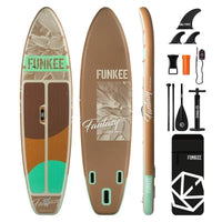 Inflatable Stand Up Paddle Board Double Layer Thickened Anti-slip for Beginners