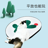 DeCool Cactus Cat Scratching Post Wall Sticker for Kittens, Durable and Non-shedding