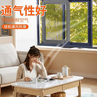 DIY Retractable Stainless Steel Pet-Proof Window Screen with Aluminum Frame