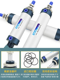 Mini Round Pneumatic Air Cylinder MAL Series