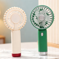 Portable USB Rechargeable Handheld Mini Fan with 3-Speed Adjustment for Outdoor Use and Promotional Gifts