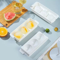 Whiskey Cocktail Ice Ball Molds - Large and Small Spherical Ice Trays for Bar and Home Use