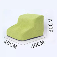 Pet Dog Cat Stairs Ramp for High Beds Sofas - Sponge Ladder for Small Dogs & Teddy