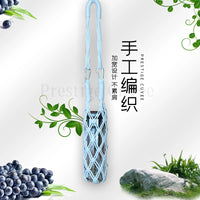 Hand-Woven Macrame Wine Bottle and Water Bottle Carrier Bag