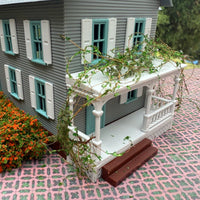 Miniature Simulation Ivy Vine Model for Dioramas and Sand Tables