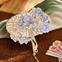 Vintage Style Metal Bookmark with Tassel Pendant, Hollow Carved Design for Students and Teachers